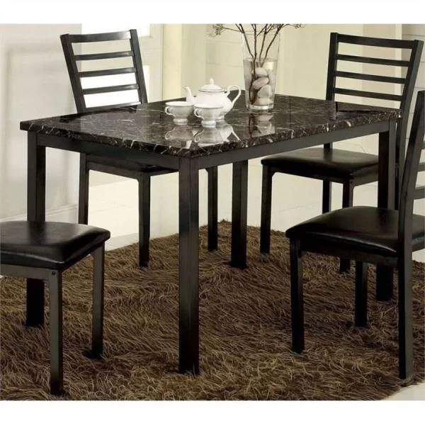 Black Marble Dining Tables