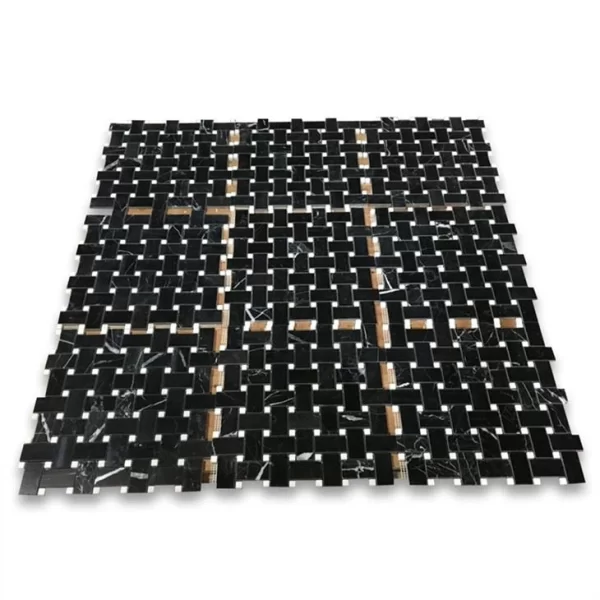 Black Marquina Mosaic
