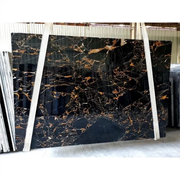 Black Portoro Gold Marble