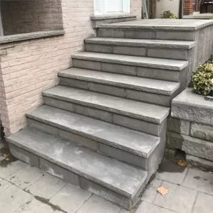 Black Sandstone Outdoor Treads And Risers