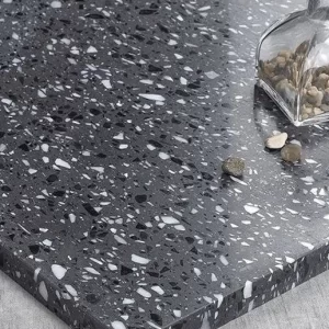 Black Terrazzo Countertop