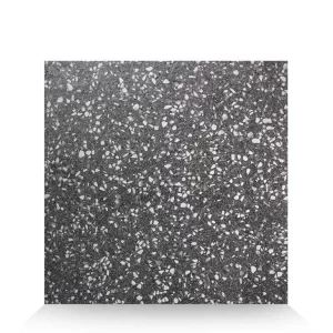 Black Terrazzo Floor Tile