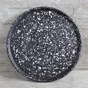 Black Terrazzo Tray