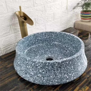 Black Terrazzo Washing Basins