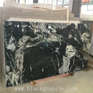 Black and White Granite CounterTops for Kitchen