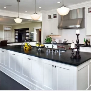 Brilliant Black Quartzite Countertops