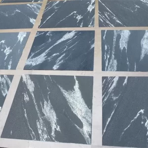 Cosmic Black Granite With White Veins Tiles