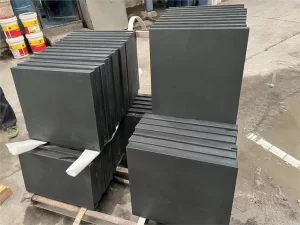 Flamed Mongolia Black Basalt Paver