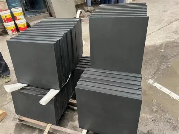 Flamed Mongolia Black Basalt Paver
