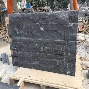 Natural Black Limestone Wall Stone And Corner