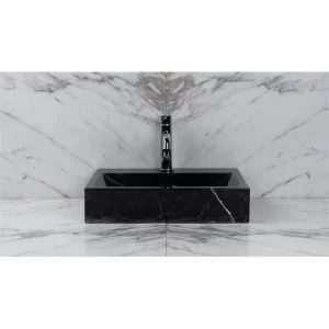 Natural Black Marble Sink