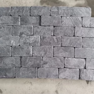 Tumbled Slate Cobblestone Paver For Exterior Paving