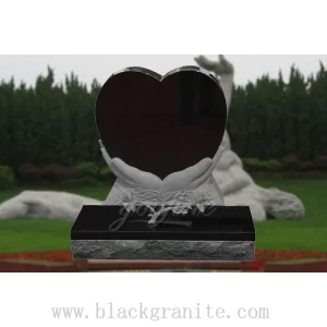 American Black and Dark Grey Granite Headstone Designs