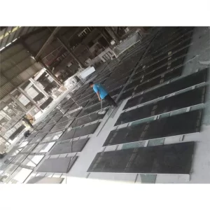 Angola Black Granite Slabs For Counterrtop