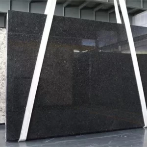 Angola Black Granite Tile Slabs