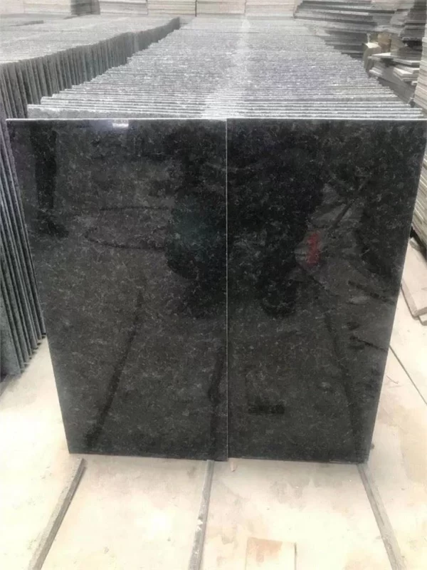 Angola Black Granite Tile Slabs