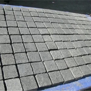 Black Basalt G684 Mesh Cobblestones