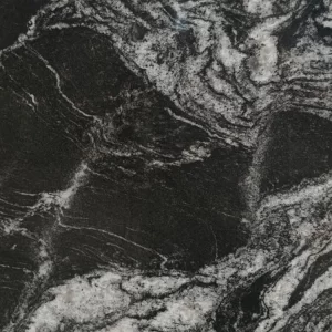 Black Forest Granite Leathered Slabs for Flooring