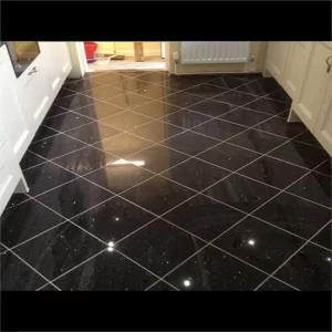 Black Galaxy Granite Tile