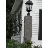 Black Granite Lamp Posts