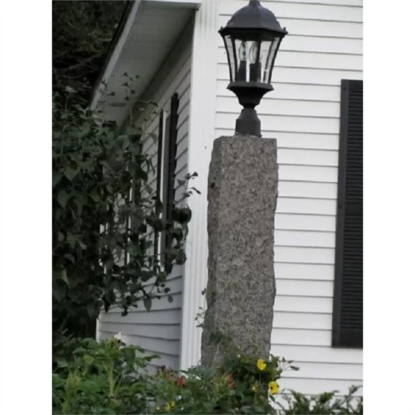 Black Granite Lamp Posts