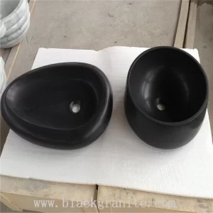 Black Granite Single Bowl Sink for Ketchen