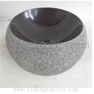Black Granite Single Bowl Sink for Ketchen