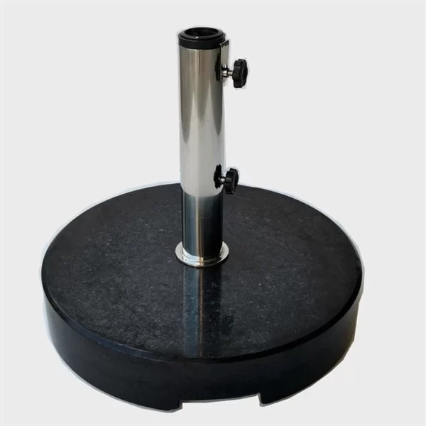 Black Granite Solid Round Umbrella Holder