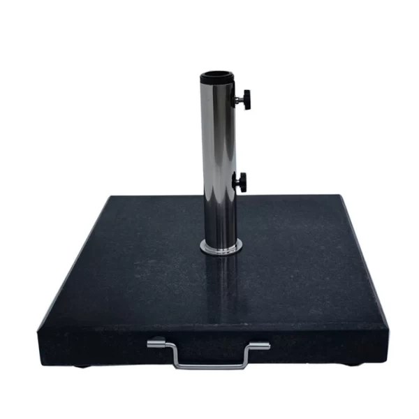 Black Granite Solid Round Umbrella Holder