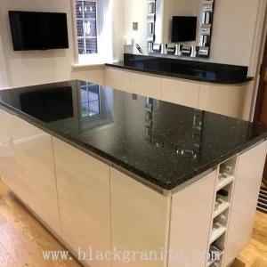 Black Granite Worktop and Island Top for Kitchen
