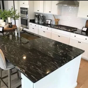 Black Lactea Granite Countertops