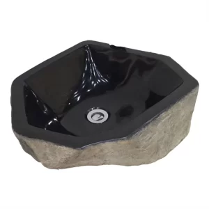Black Stone Wash Basin Sink