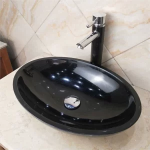China Black Granite Sink Wash Basin
