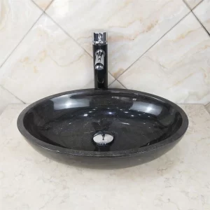 China Black Granite Sink Wash Basin