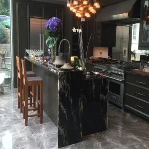 Cosmic Black Granite for Kitchen WorkTop