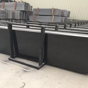 Dark Black Granite Slabs for Paving