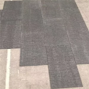 Granite Black Stone Flooring In House