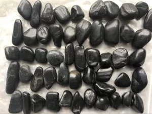 High Polished Black Pebbles