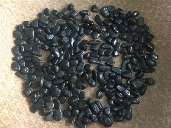 High Polished Black Pebbles