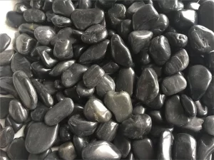 High Polished Black Pebbles