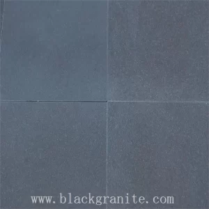 Honed Absolute Black Granite Tile