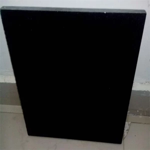 Jet Black Granite Slab