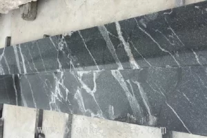 Jet Black Granite Slabs for Kitchen and CounterTops