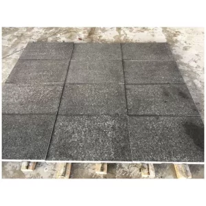 Natural Angola Black Granite Tile