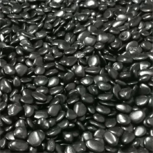 Polished Natural Black Pebble Stone