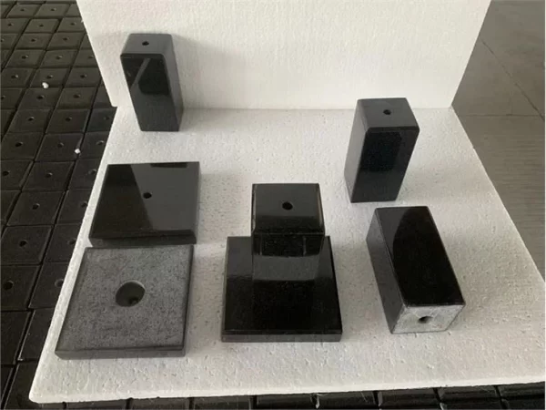 Shanxi Black Granite Sculpture Bases