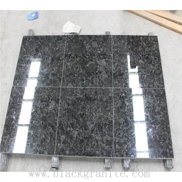 Volga Blue and Volga Black Granite Tile