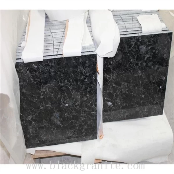 Volga Blue and Volga Black Granite Tile