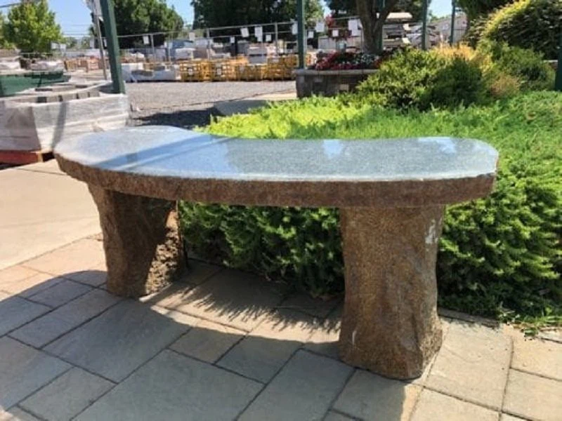 Basalt Column Benches For Garden