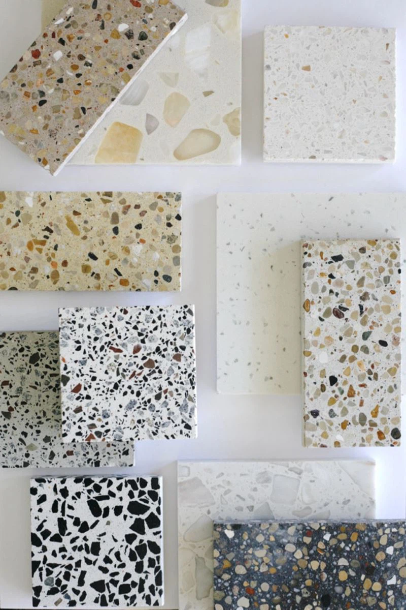 Black And White Terrazzo Tiles